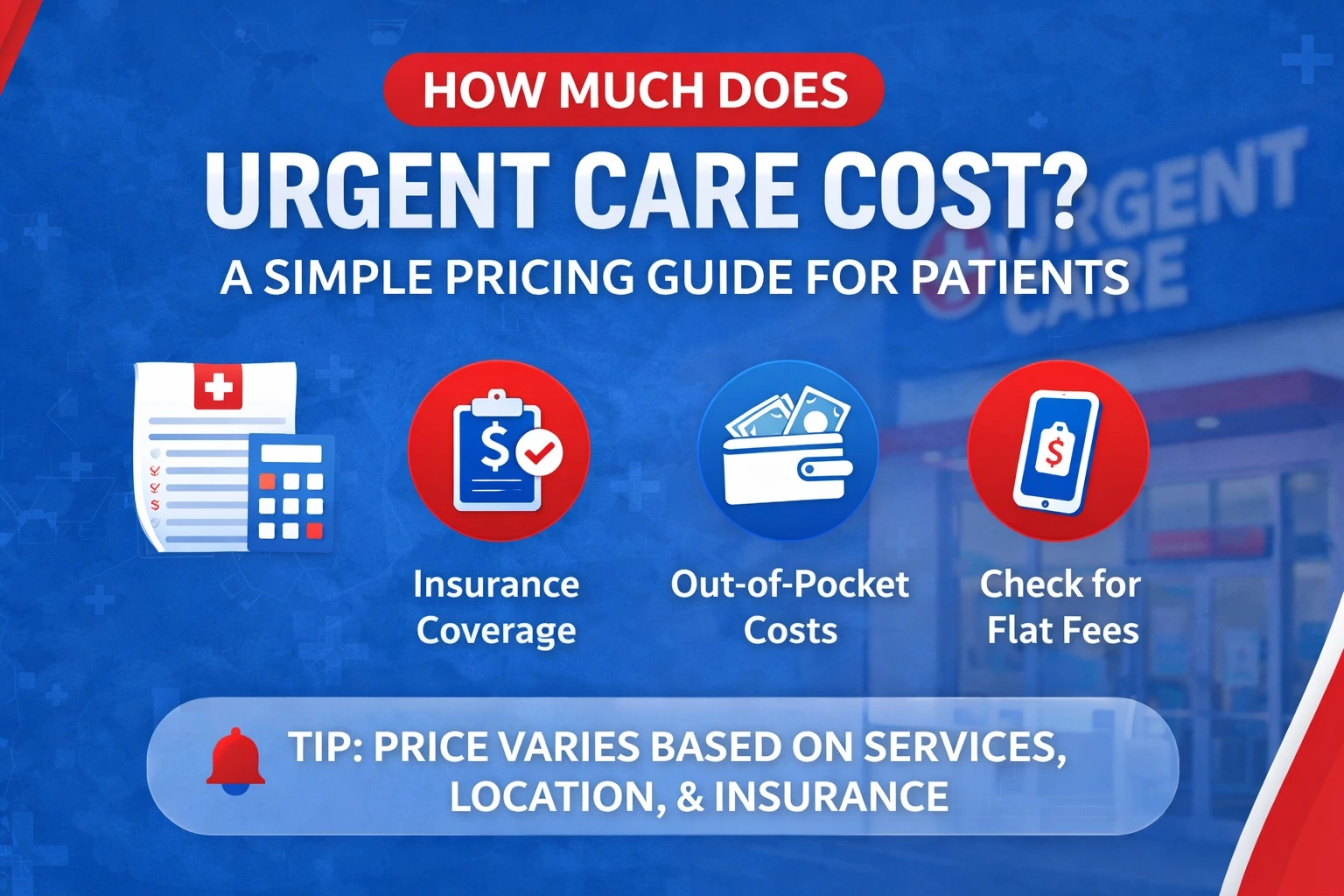 How Much Does Urgent Care Cost? A Simple Pricing Guide for Patients