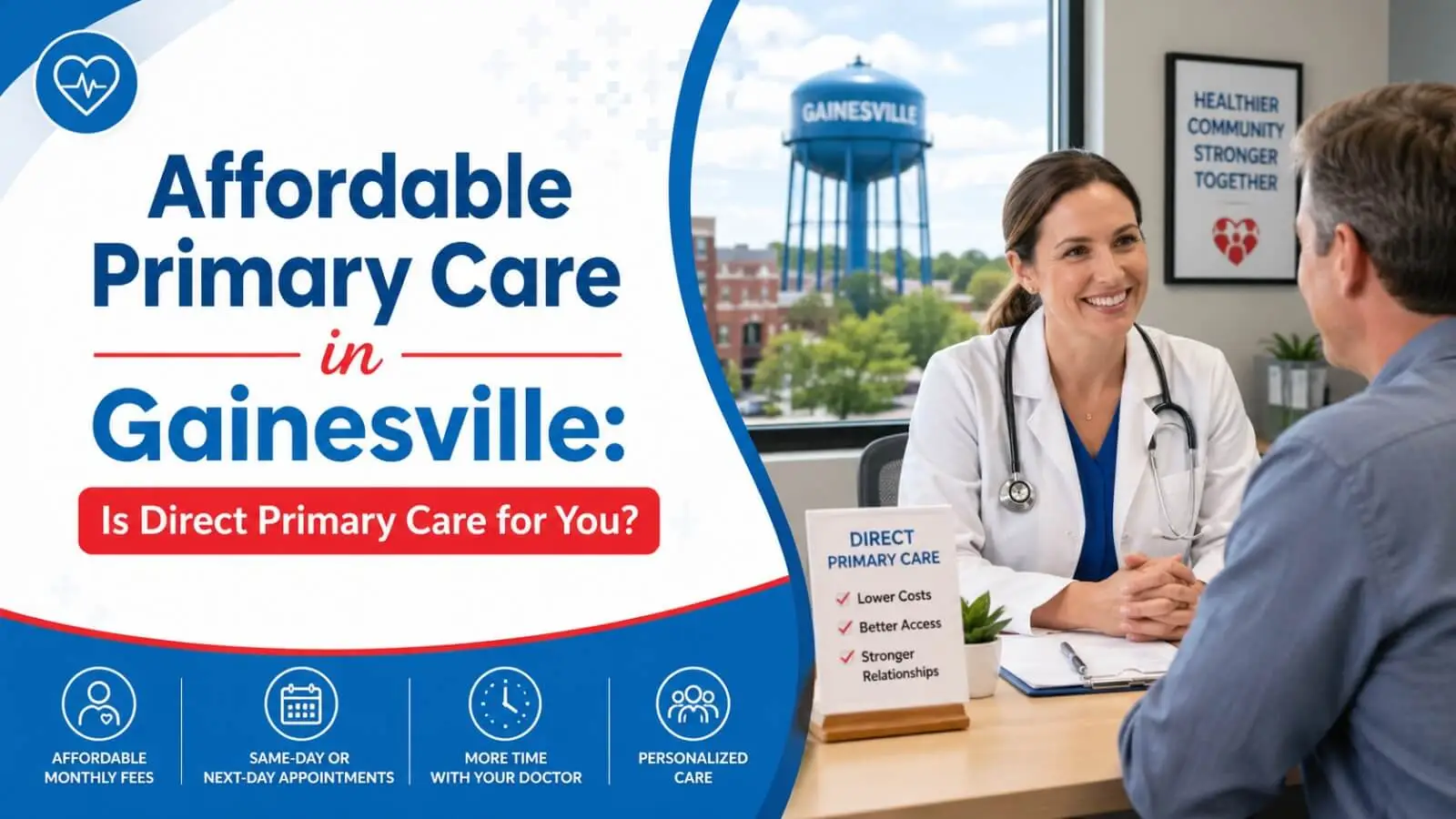 Affordable Primary Care in Gainesville - Is Direct Primary Care for You?